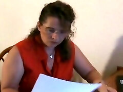 German BBW Anal Internal Cumshot