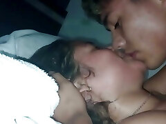 missionary penetrated by my young neighbor living my fantasy as a mature cougar fucking with 18yo boy