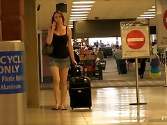 Luscious FTV babe is getting ready for a trip