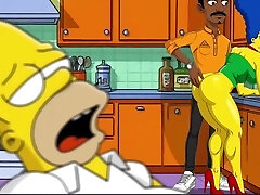 Marge Banged While Homer's Takes a Nap - 2D Simpsons Animation Marge Banged While Homer's Takes a Nap - 2D Simpsons Animation