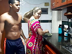 I suck my stepsister's yummy muff in the kitchen.