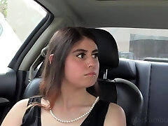 Chubby, amateur lady is about to have sex with a black man, for the first-ever time ever