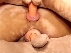 Funny housewife sex doll gets fucked by 2 funny sex doll mailmen
