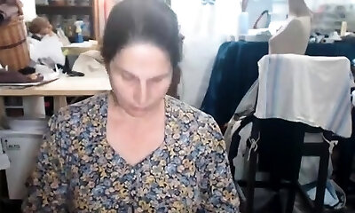 Brunette russian mature amateur milf hidden webcam spycam
