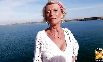Eva 70 years old still wants two wonderful cocks