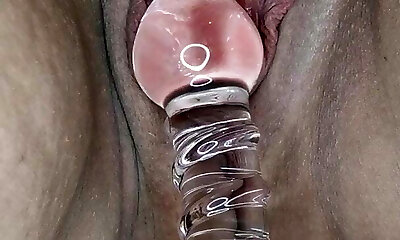 Wet pussy Clit clamped, whipped and pinned wheeled
