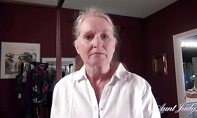Auntjudys - a Morning Handle From Your 61yo Busty Mature Step-mom Maggie