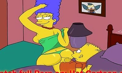 Simpsons Porn #1 Bart pummel Marge Cartoon Porn