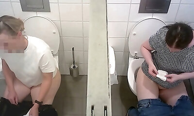 Office Toilet Spy Cam - Rest Room 01