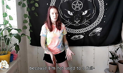 Attempt on haul - Sexy transperent bodysuit on a student with a large chest