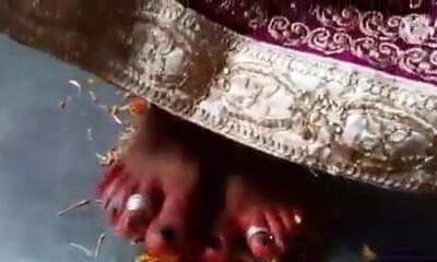 Indian dominatrix has her feet worshipped by slave Indian dominatrix has her feet worshipped by slave