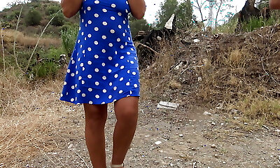 Outdoor Internal Ejaculation Quickie For Horny