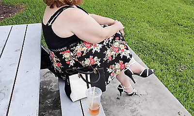 Pervy stranger in park try to get me to take my g-string off Pervy stranger in park try to get me to take my g-string off