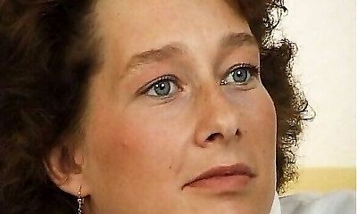 Die alte Sau weis wie stud Schwanz lutscht