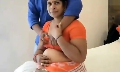Indian mom plumb with teen boy in hotel room