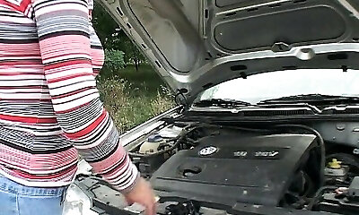 Fix My Car And Let Me Suck Your Man Sausage