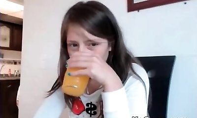 Girl jacking with her mom near Girl jacking with her mom near