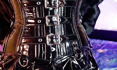 FUR FETISH video: beautiful Mistress tease and tempt. ASMR and JOI. Arya Grander.