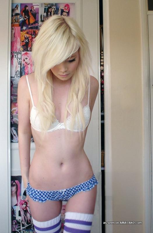 Sexy amateur emo babes teasing their lovers image picture
