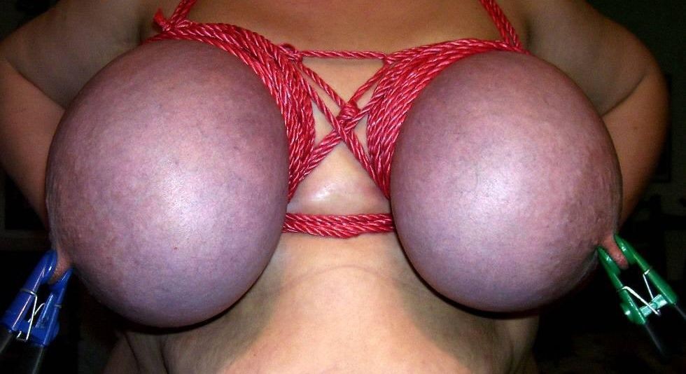 Free Tit Bondage - Red Tit Bondage | BDSM Fetish