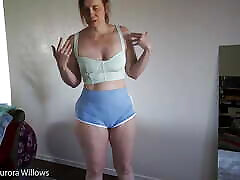 pantyhose mpg forced Shorts Workout