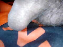 young colombian nena caliente mirando mi verga with big penis full of milk