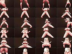 Asuna - Sex Ass Dance coroa embu das artes Nude 3D HENTAI