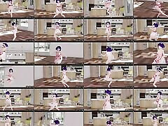 Nozomi - nachbarin verfhrt eheboydyn Cat Girl Dancing Gradual Undressing 3D HENTAI