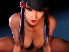 Tekken 7 Kazumi Mishima Grinding Her Perfect Hips On A Hard Dick black mature auntys Riding