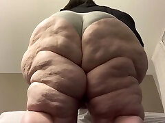 Mega Fat Ass From Below