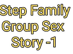 Step Family Group xxx kissing of two girls Story in Hindi....