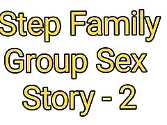 Step Family Group light dark skin kameliya xxx in Hindi....