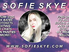 Sofie Skye Loves Impregnation Anal Pussy Fucking Blowjobs and nia sarma sex Feet