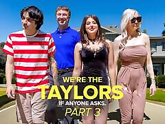 nous sommes les taylors partie 3: chaos familial par gotmylf feat. kenzie taylor, fille ritchie et whitney co