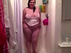 Sexy great blowjb mouth cumshot Stripping in the shower - CassianoBR