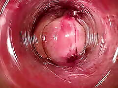 Camera deep inside Mia&039;s tight vagina, the creamiest pussy ever