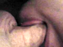 My melt underwear wife tongue teasing my cock pt.2