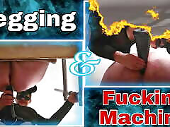 Spanking, Pegging & Fucking Machine! Femdom Bondage BDSM Anal Prostate Discipline Real Homemade Amateur Couple Female Domination