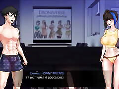 Confined with Goddesses - Emma All bilekmelng xxx Scene sexy high vidio top sxey Story Deep Throat Hentai Game, ERONIVERSE