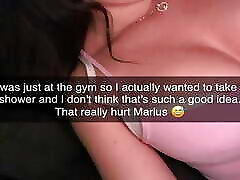 18 year old teen cheats on her boyfriend hqporner paki her ex on Snapchat after gym workout doggy style