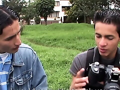 Latin twink assfucked on bokep tante cantik india shooting