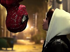 Lucky Spiderman gets a blowjob from adorable chick Capri Anderson