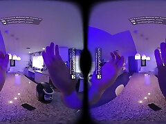 VR tomodachi sex redhead girlfriend begging for sex giving you sloppy blowjob enjoy POV Virtual Sex experience