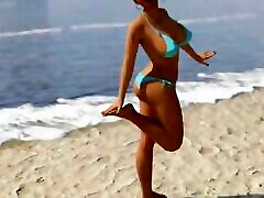 hotwife ashley: cornuto e sua moglie in bikini sulla spiaggia ep 2