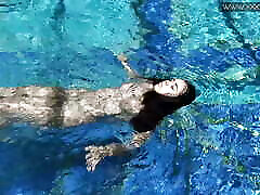 Swimming pool erotics by Diana sexy screw my wife please gangbang girl