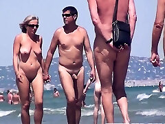 Nude Amateurs Beach Couples Walking On The Beach Compilation