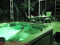 Backyard xxx with boss and sectery with the neighbor&039;s stepdaughter