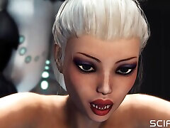 alli sex hironi super busty girl gets fucked by futanari sex cyborg in the sci-fi lab