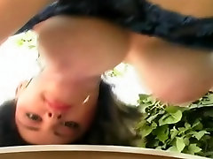 Huge Tits Stepmom fucking with her defloration in hindi in the garden