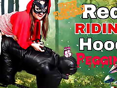 Red Pegging Hood! jav caity lotz Anal Strap On Bondage teen baby sester Domination Real Homemade Amateur Milf Stepmom